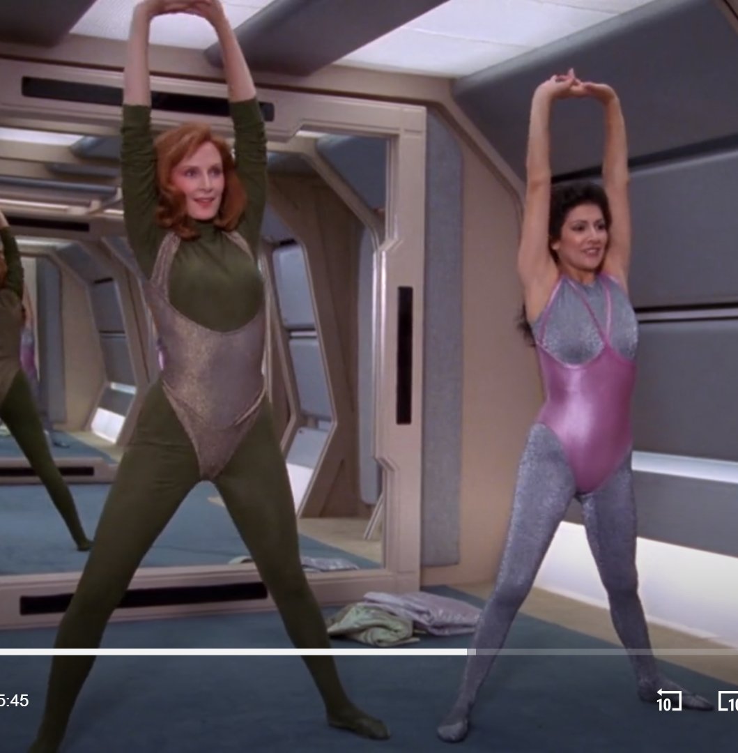 alanwright141's tweet photo. OK, this is a really clever deep cut to the Next Generation. Frankly, that ridiculous outfit looks better on Ransom.

#StarTrek #LowerDecks #TNG https://t.co/gQ3uDBTx4t