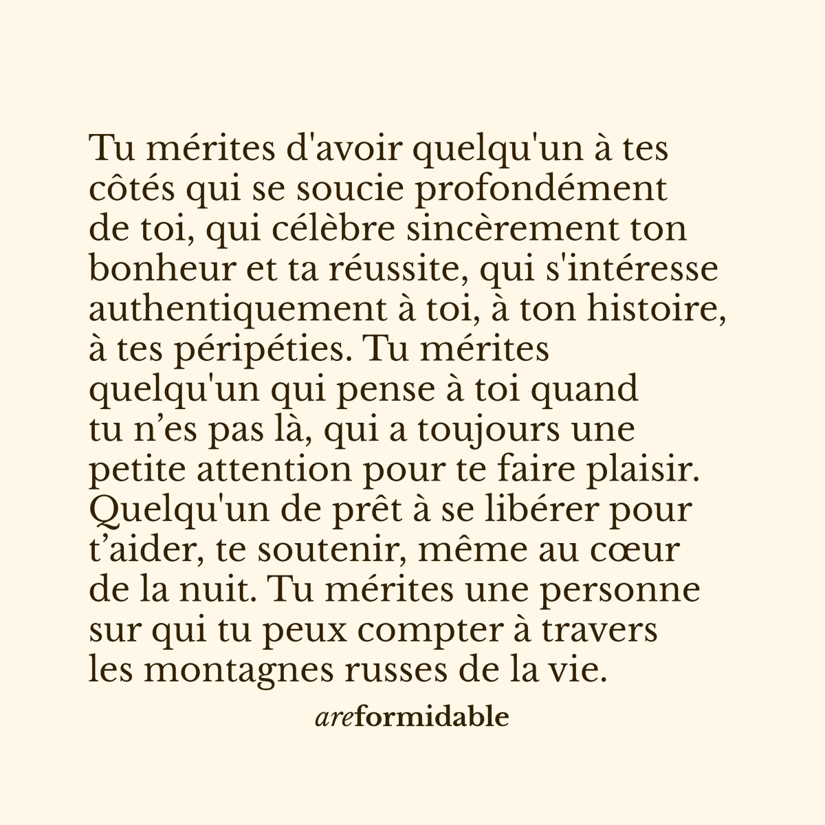 areformidable's tweet photo. Sur qui tu t’appuies dans les montagnes russes de ta vie ? #areformidable #epanouissement #developpementpersonnel #relation 💞 https://t.co/JkEcG18f1V