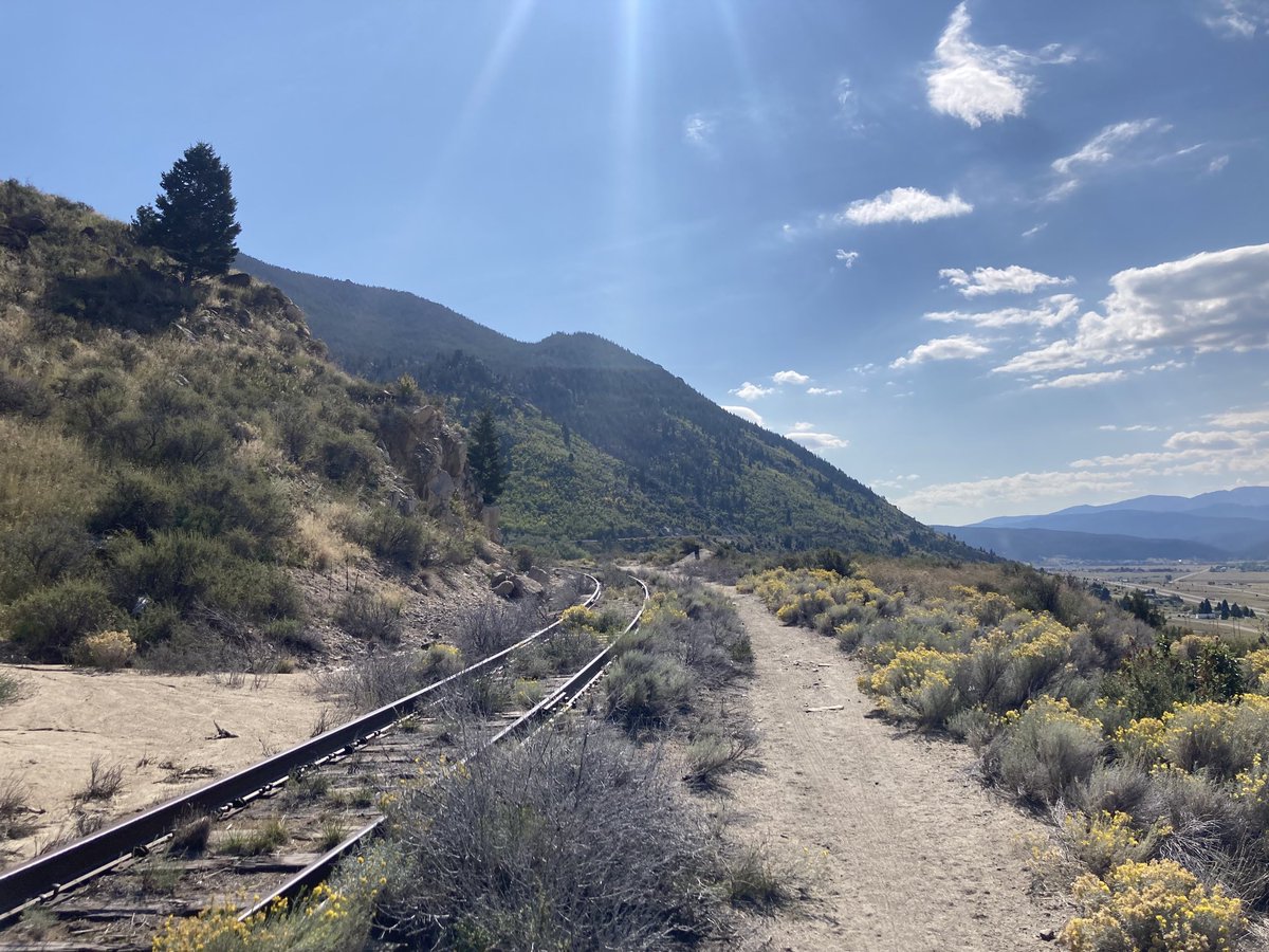 Nice midday bike ride on the old BNSF tracks a little east of my house! Still t-shirt weather!