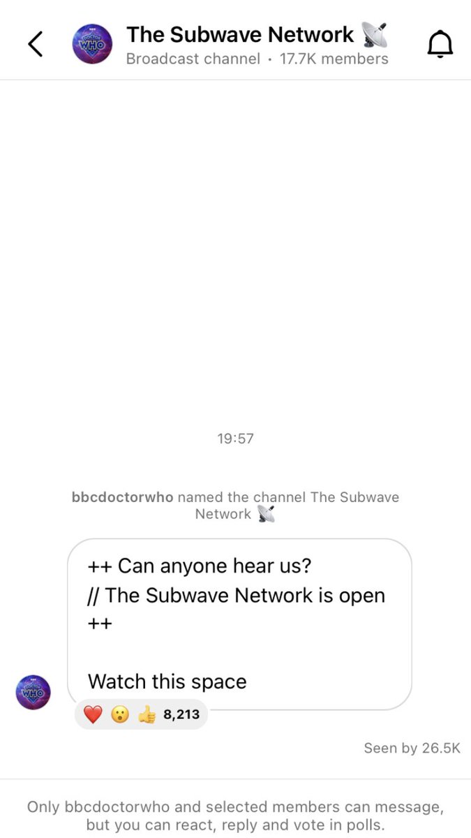 AndrewOnSeeAIR's tweet image. #SubwaveNetwork, I&apos;m in! #DoctorWho