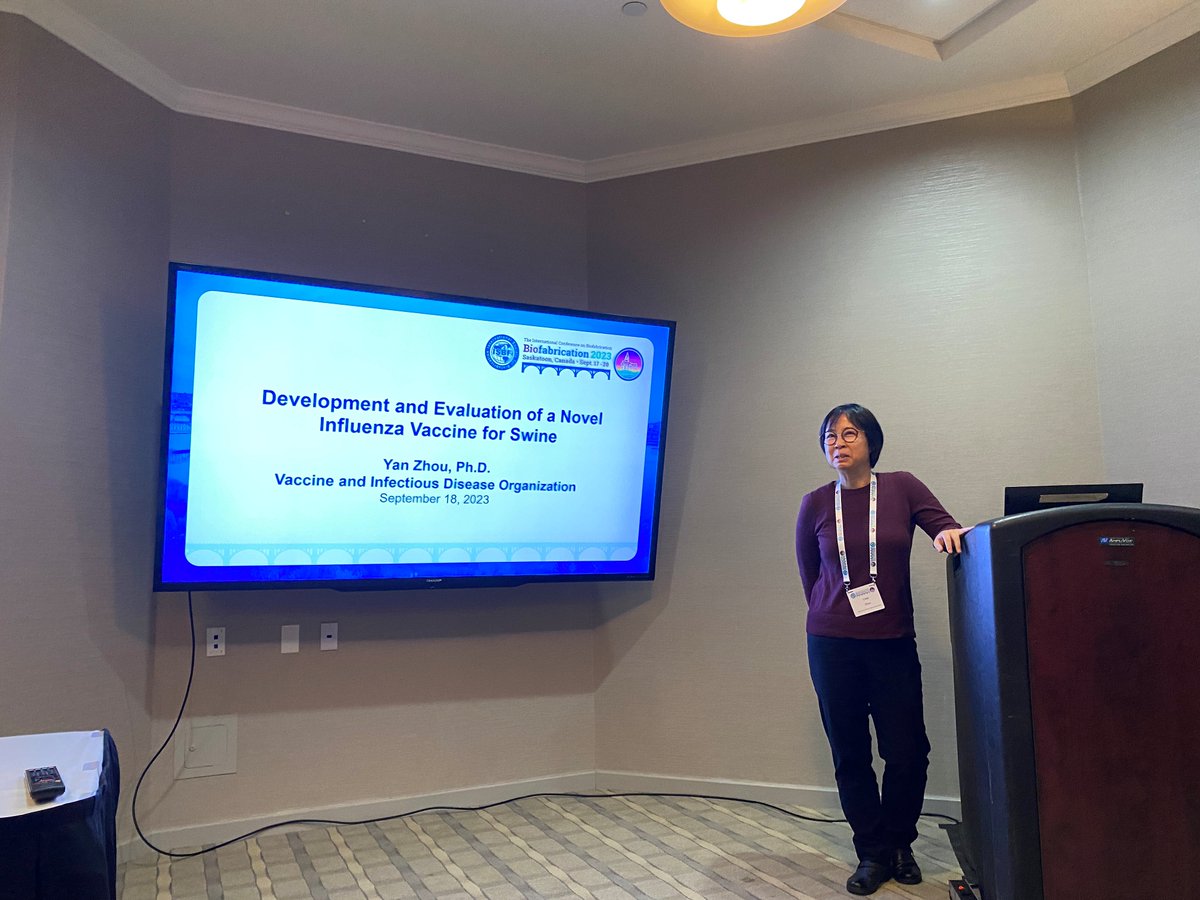 VIDOInterVac's tweet photo. Exciting to have biofab pioneers from all over the world in Saskatoon this week for the International Conference on Biofabrication--Drs. Yan Zhou, Arinjay Banerjee (@sci_questions), Volker Gerdts and Neeraj Dhar are all involved!
#Biofab2023 #ISBF2023 https://t.co/tPd5pcr1EZ