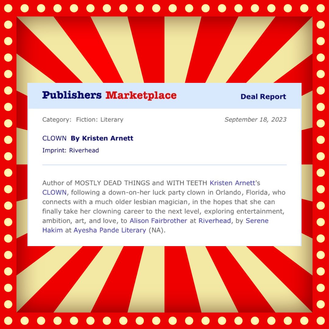 Kristen Arnett tweet media