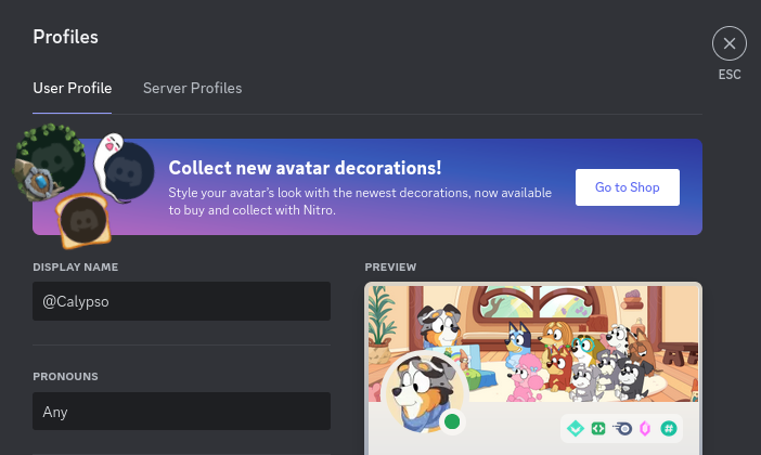 DiscordBetasES's tweet photo. Discord planea implementar nuevamente las decoraciones de perfil, esta vez siendo algunas exclusivas de Discord Nitro y otras de pago. https://t.co/JFWHfC9V7S