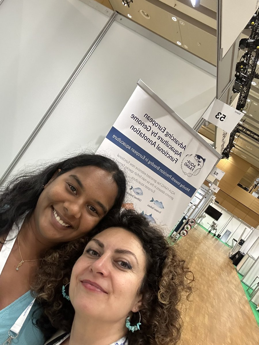 cagla_yuksel's tweet photo. We await you at Booth 53 #AquacultureEurope 2023 in Wien. Visit our booth to learn more about groundbreaking results in functional genomics from @AQUA_FAANG & #balancedbreeding @EFFAB & #CodeEFABAR.
Get familiar with our results with the mystery game https://t.co/9I6rEqEFTg https://t.co/7hyDzNQbW8