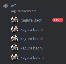 i leave this server and come back three minutes later they all swapped avis and names