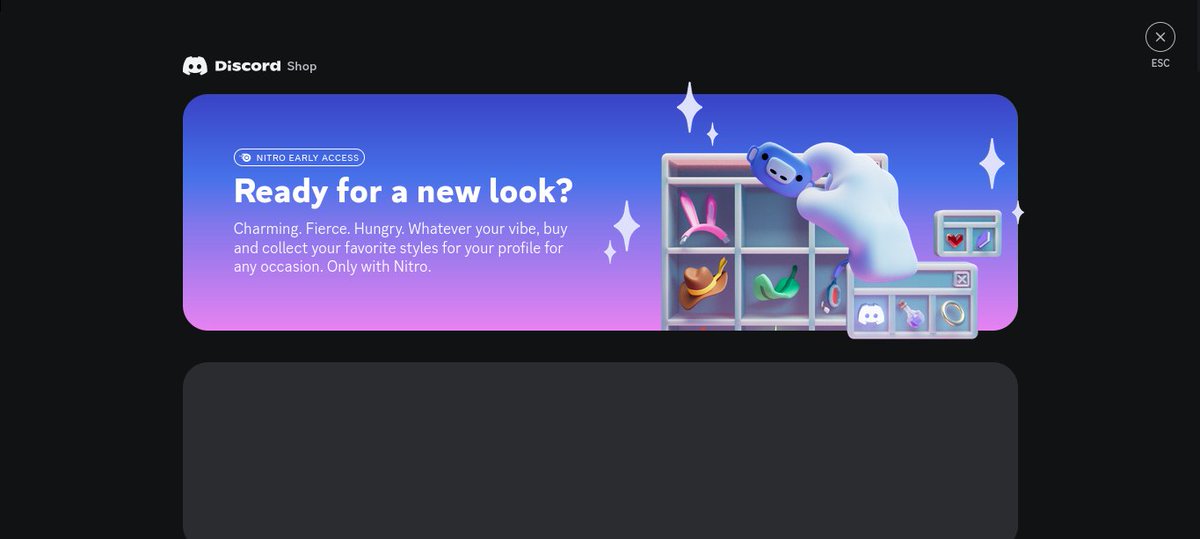 DiscordBetasES's tweet photo. Discord planea implementar nuevamente las decoraciones de perfil, esta vez siendo algunas exclusivas de Discord Nitro y otras de pago. https://t.co/JFWHfC9V7S