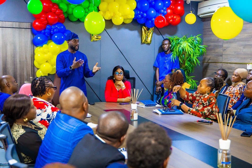 Today, I officially assumed my role as the Honorable Commissioner, Ministry of Youth and Social Development. I organized a stakeholders meeting involving all staff members from various departments, units, and levels within the ministry.