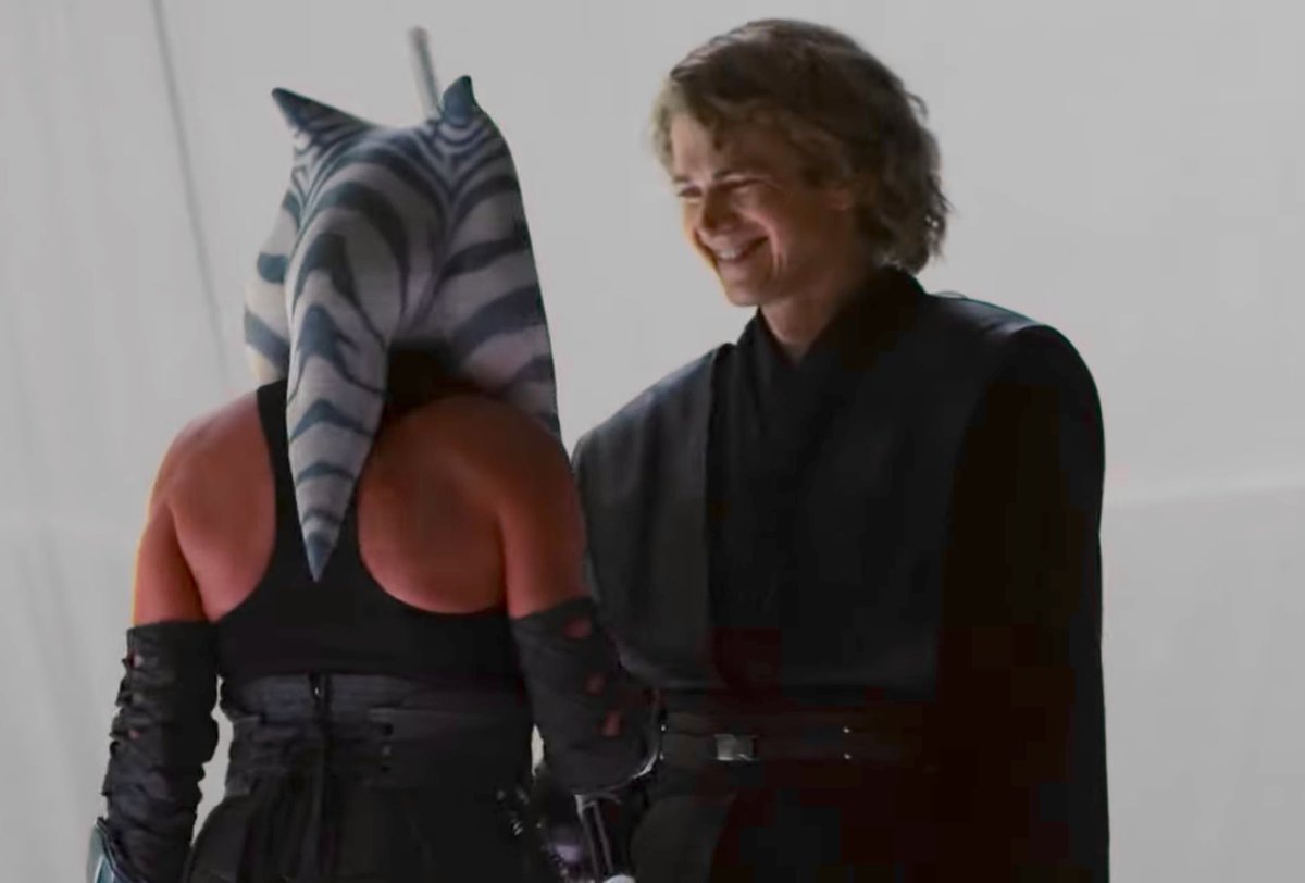 sw_holocron's tweet photo. Hayden Christensen on his appearance in #Ahsoka:

“When I got the call, I was thrilled. Putting on the Anakin costume, wearing those robes, it blows your mind every time. I feel very grateful.”

(Source: ET) https://t.co/R28Q2md45y