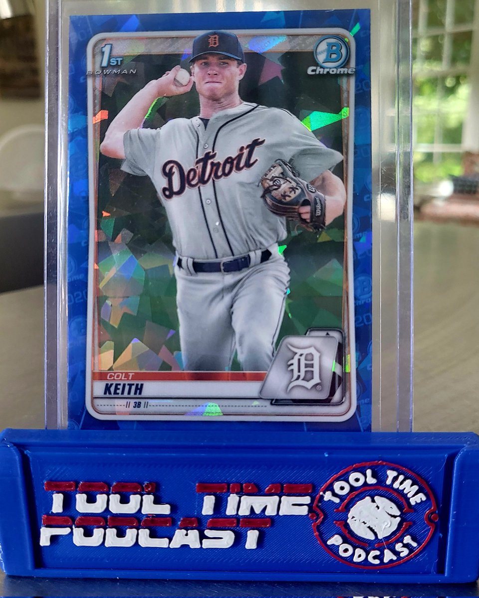 TheIndie500Pod's tweet image. Big time card, big time bat for an emerging Tigers offense. 2024 Cincinnati Reds? #coltkeith #detroittigers #MLB #bowman #bowmansapphire