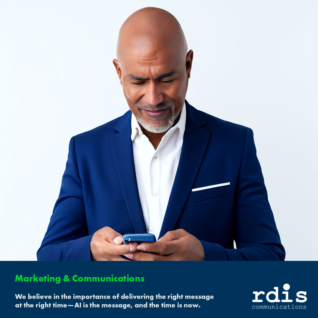 rdis's tweet photo. We believe in the importance of delivering the right message at the right time—AI is the message, and the time is now. https://t.co/DYjR3tIvPT