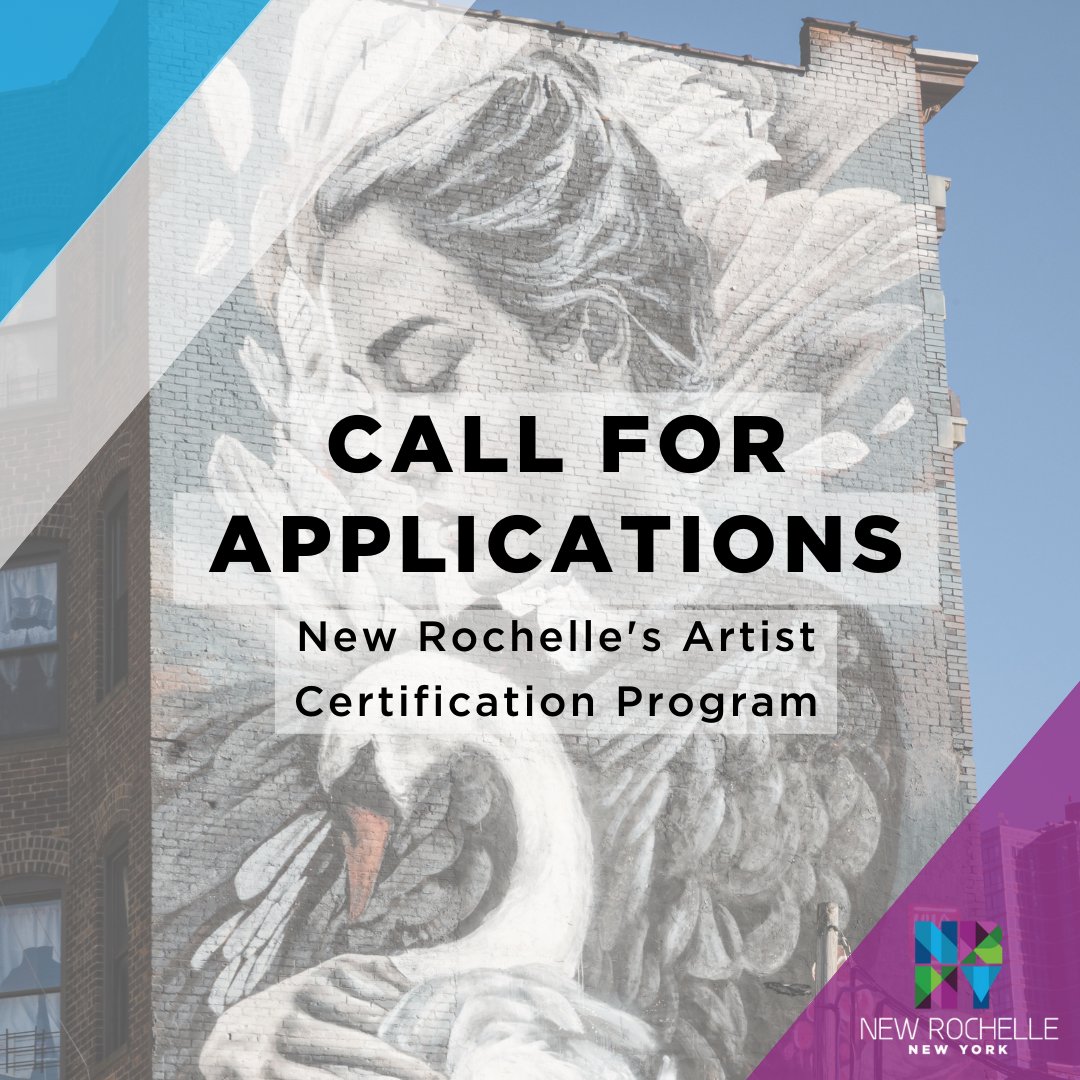 Are you a creative entrepreneur? The City of New Rochelle is home to a flourishing arts community, and certified artists are given access to housing and work opportunities through the Artist Certification Program. Learn more and apply at: newrochelleny.com/artists  🌟🎭