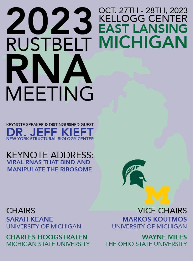 Only 1 week left to register for the 2023 Rustbelt RNA Meeting! Early registration closes on 9/25. rustbeltrna.org