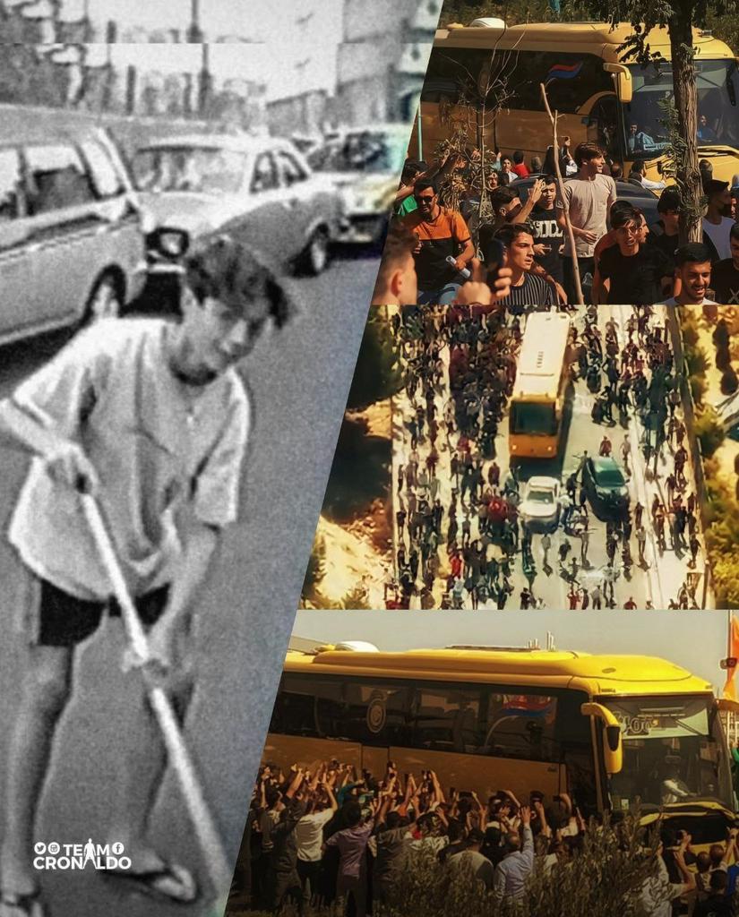 SSutinge's tweet image. From cleaning the streets of Madeira to having the world at his feet.

When you're big, you're big. ✨