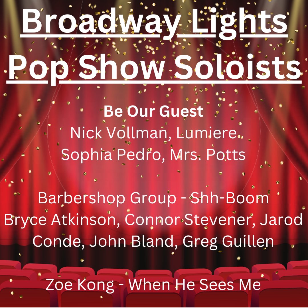 SCsharkchoir's tweet photo. Thanks for everyone who auditioned and congrats to our pop show soloists! https://t.co/hIbZNLNuh9