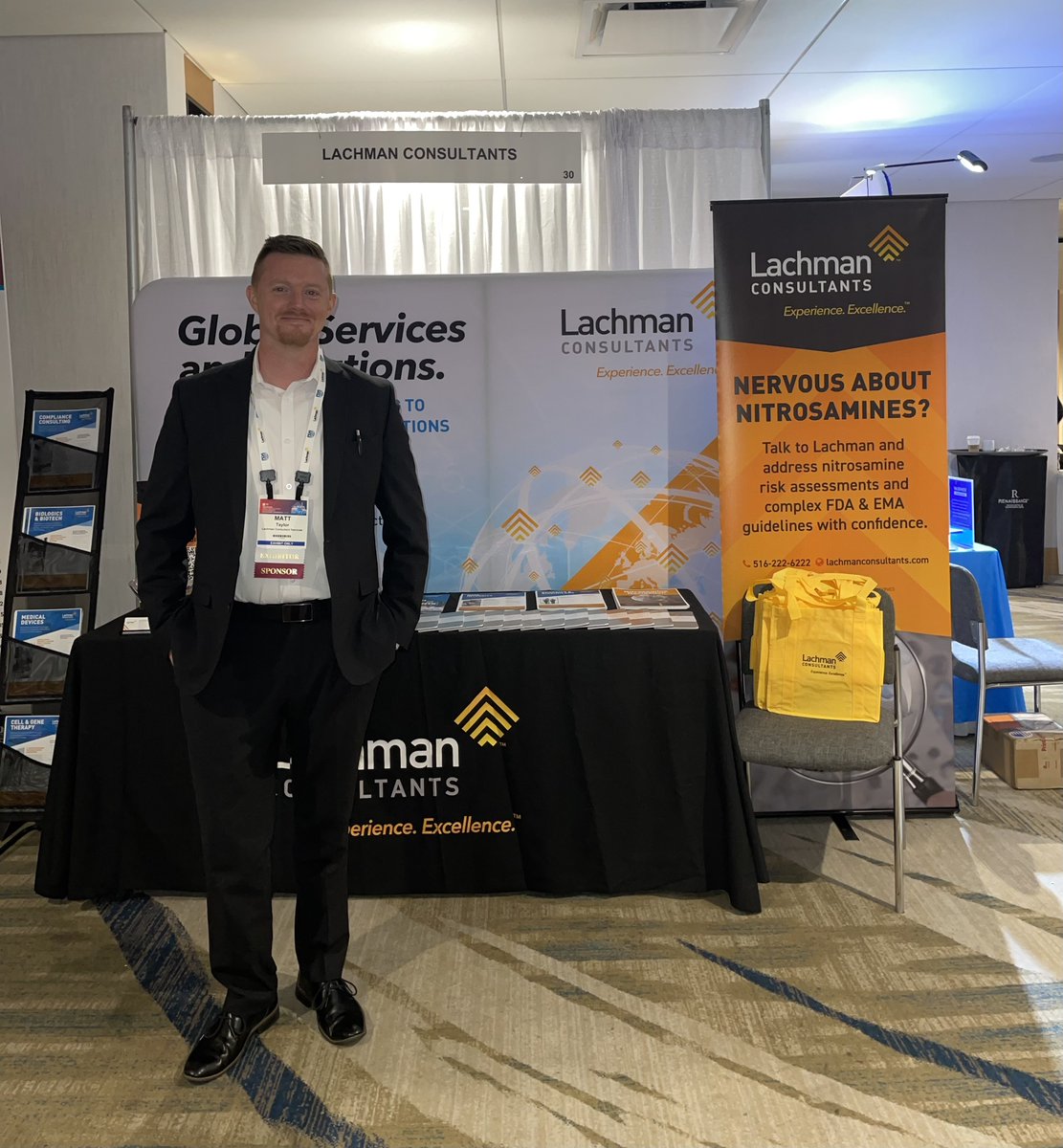 PDAonline's tweet photo. A special thank you to our #PDAFDA Silver Supporter, @LachmanConsult! Be sure to make time to visit them in the Exhibit Area. https://t.co/OiAFnX5YuO