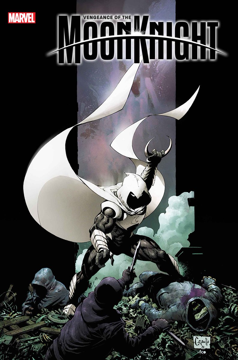moonknight's tweet photo. Artist @GregCapullo marks the death and rebirth of Moon Knight with new variant covers for December’s ‘Moon Knight’ #30 and January’s ‘Vengeance of the Moon Knight’ #1: https://t.co/1i58S6cMzt https://t.co/m3g5nQSzk2
