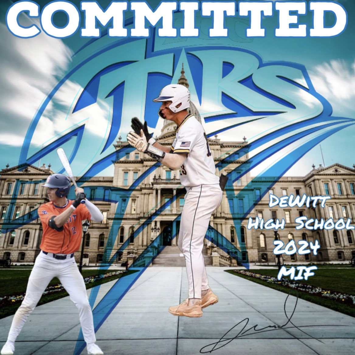 Excited to announce my commitment to Lansing Community College!! Thanks:
-<a href="/CoachCutter5/">Steven Cutter | Cut</a>
-<a href="/CoachModaff/">Coach Hayden Modaff</a>