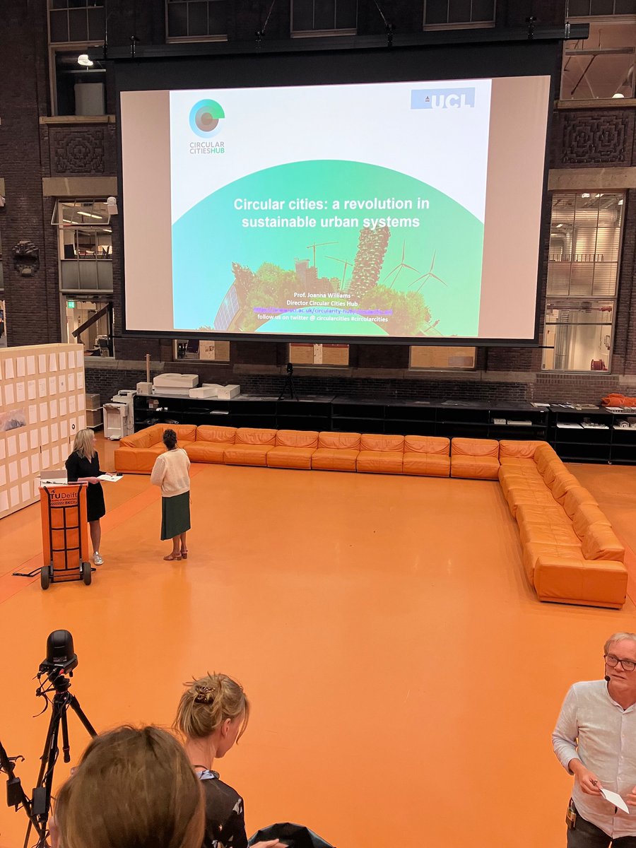 InesZaid's tweet photo. Great lecture @BKTUDelft by Prof. Joanna Williams on circular urbanism, a big topic presented and discussed brilliantly in a limited time 🤩

Can not wait to see what is next!
#virtuouscircle

@CircularCities @UCL_BSP https://t.co/FrtWsmA3qm