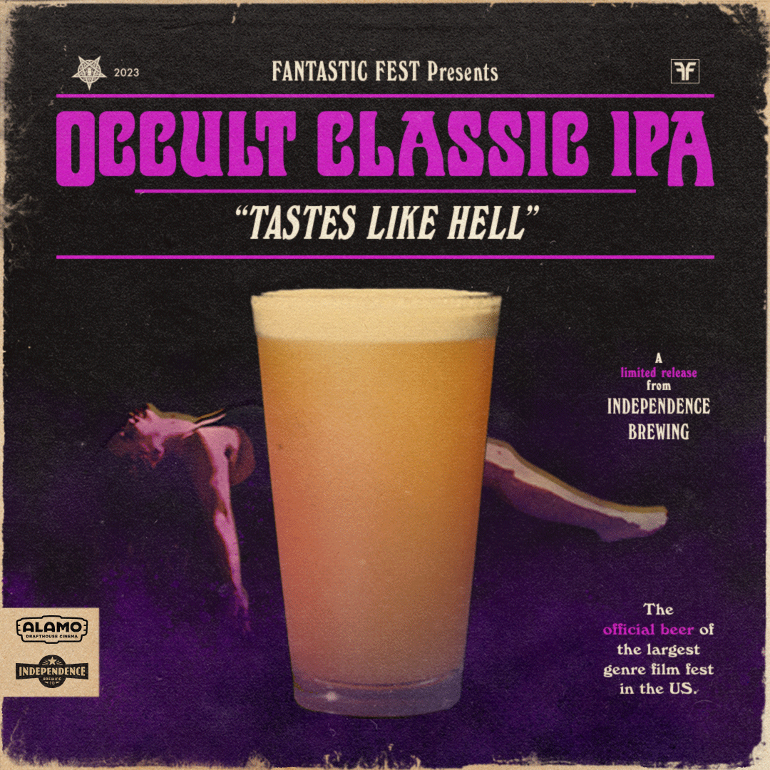 Alamo Drafthouse ATX (@drafthouse) on Twitter photo Thanks to some dark alchemy from <a href="/fantasticfest/">Fantastic Fest</a> & <a href="/indybrewing/">Independence Brewing</a>, the Occult Classic IPA has been summoned to the mortal plane! Starting 9/21, you can try this limited-run brew at every Alamo in Austin, and it'll be on hand during Fantastic Fest. More info: drafthouse.com/austin/news/tr… Thanks to some dark alchemy from <a href="/fantasticfest/">Fantastic Fest</a> & <a href="/indybrewing/">Independence Brewing</a>, the Occult Classic IPA has been summoned to the mortal plane! Starting 9/21, you can try this limited-run brew at every Alamo in Austin, and it'll be on hand during Fantastic Fest. More info: drafthouse.com/austin/news/tr…