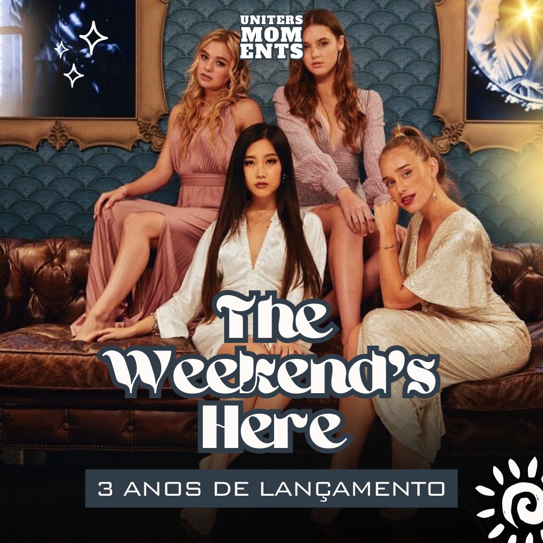 maisband's tweet photo. 📑 | Foi o primeiro move protagonizado totalmente pelas meninas e também o primeiro gravado inteiramente em Dubai. Hoje completa 3 anos do videoclipe de "The Weekend's Here".
#NowUnited #TheWeekendsHere https://t.co/WvespXLuEQ