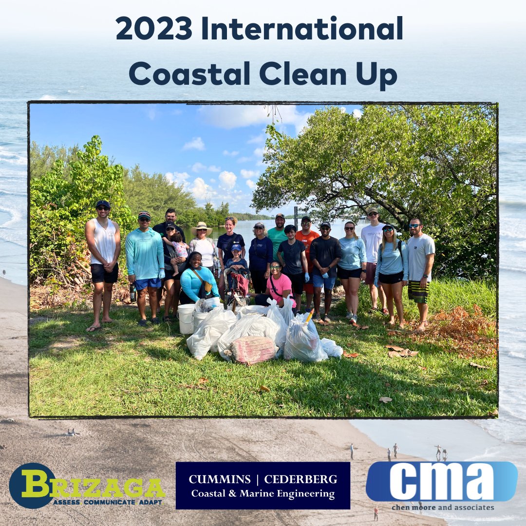 We're still riding the wave of excitement from our International Coastal Cleanup Event! We teamed up with the folks from @chenmooreandassociate and @cumminscederberg. Our shared commitment to the environment led to a day filled with purpose, passion, and positive change.