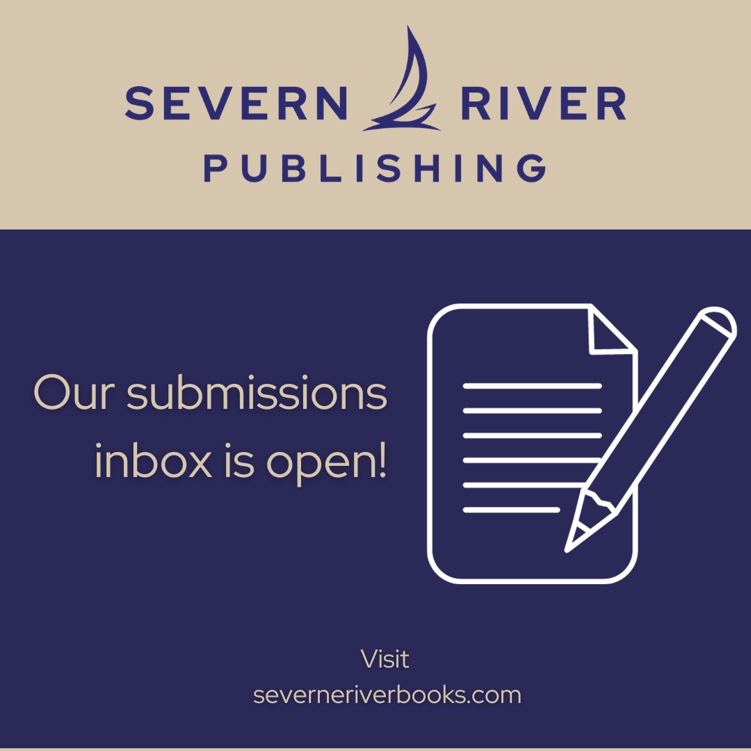 We are now accepting submissions! Visit our website for accepted genres and how to submit.

severnriverbooks.com/pages/submissi…