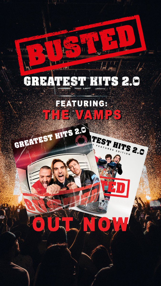 We grew up listening to <a href="/Busted/">Busted</a> so it was an absolute honour to jump on to What I Go To School For 2.0 for their Greatest Hits features album. It’s in with a chance of being no1 this week!! Listen or grab an album via slinky.to/BustedGreatest… 💫