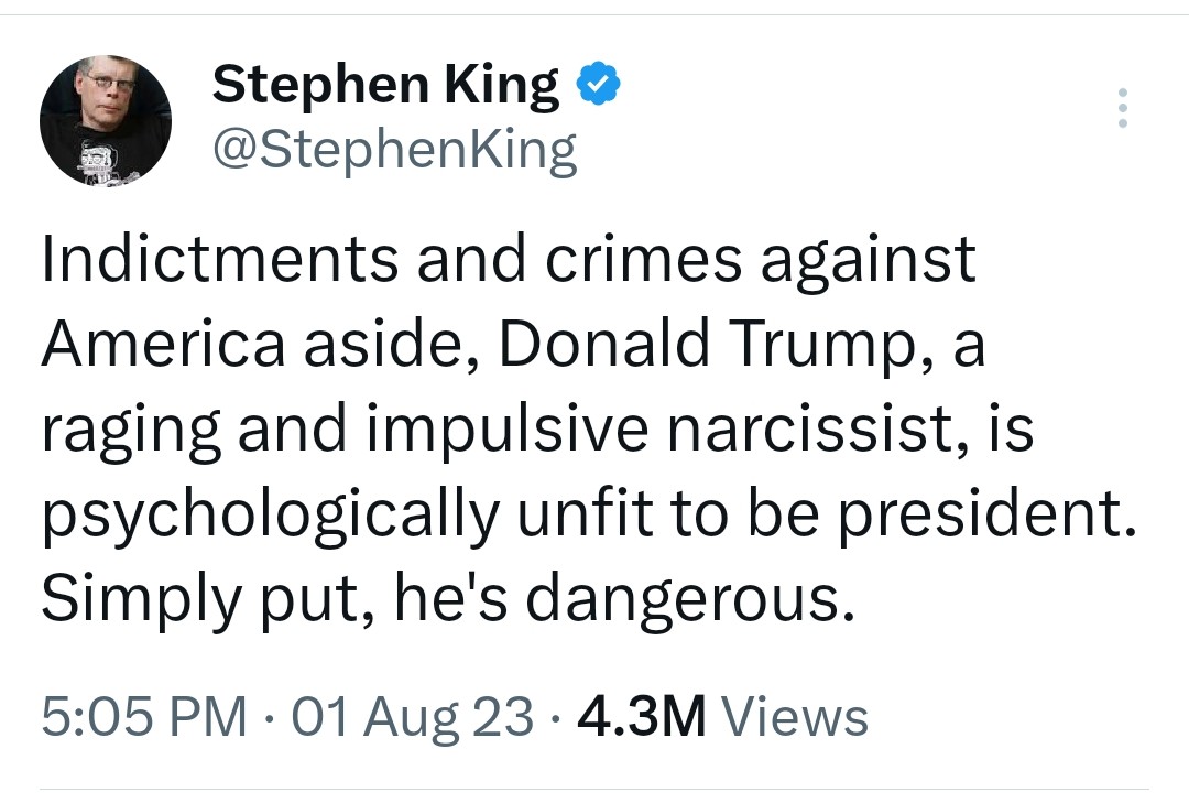 Once again Stephen King hits the bullseye 🎯