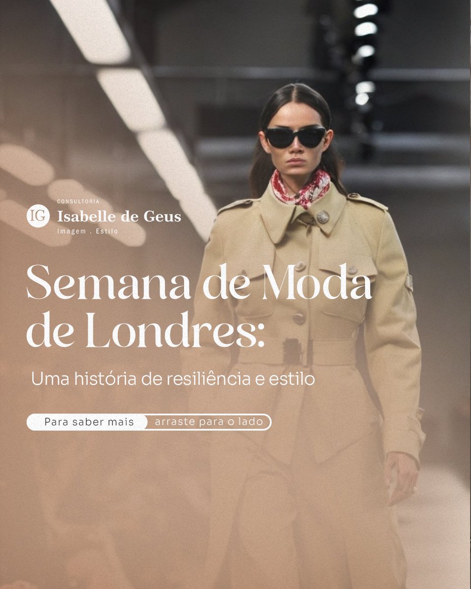 isabelle_degeus's tweet image. Um dos eventos mais importantes do mundo fashion já chegou! Arraste para o lado e saiba o que aconteceu na primeira semana de moda em Londres. 

Confira o texto completo em meu Instagram. 

#SemanadaModa #Londres #LondonFW2023 #IsabelleDeGeus #ConsultoriaDeImagem #Curitiba