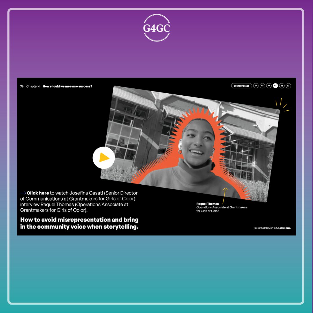 We’re excited to participate in the creation of The Guide To Better Conversations About Ethical Storytelling. G4GC’s Sr. Director of Communications and other members of our team contributed to this helpful resource for communicators in the movement space. bit.ly/3Z4ChBM