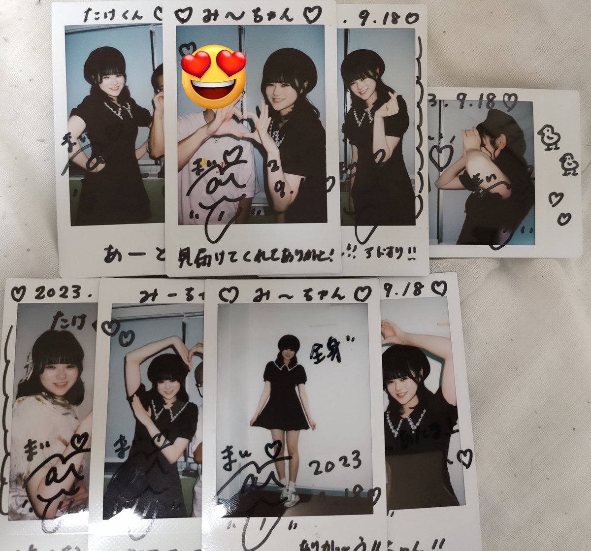 manamin_ouen's tweet photo. ＆onlyとしての白金舞ちゃんと最後のチェキ📸
 #andonly  #アドオリ
 #白金舞  #かわいい
 #美女  #美少女 #推し
  #私服チェキ #チェキ  
 #今までありがとう https://t.co/yjWcnjCdmY