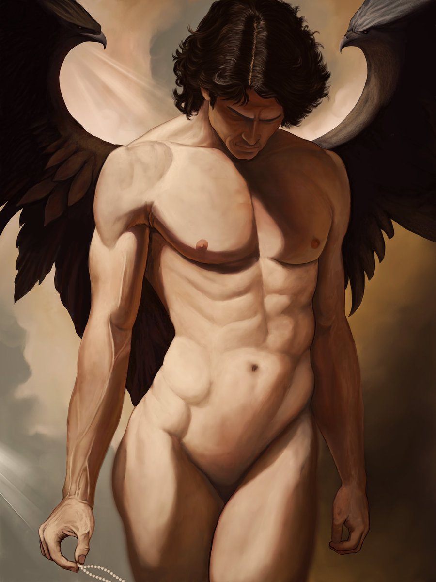 digidickens's tweet photo. Downcast 

#gay #art #digitalart #Procreate #moody #nude #queer #fantasyart https://t.co/Js5Jr5LNsi