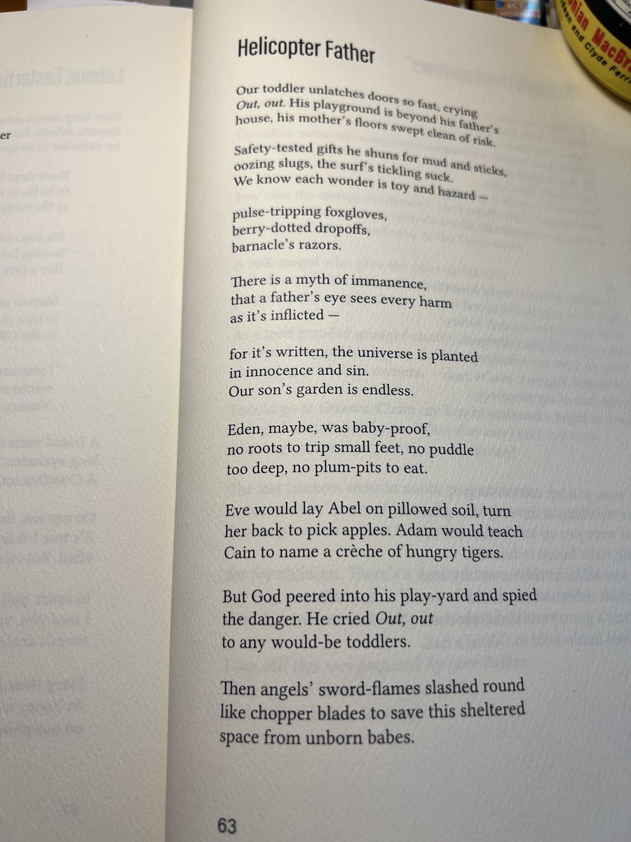 Congratulations on a wonderful reading yesterday, Emily. I was especially pleased that you chose "Helicopter Father" as one of the other poems you read. It is one of my very favourites in "Straight Razor". As <a href="/DanielCowper/">Daniel Cowper</a> says, your work truly is on a roll. Congratulations again
