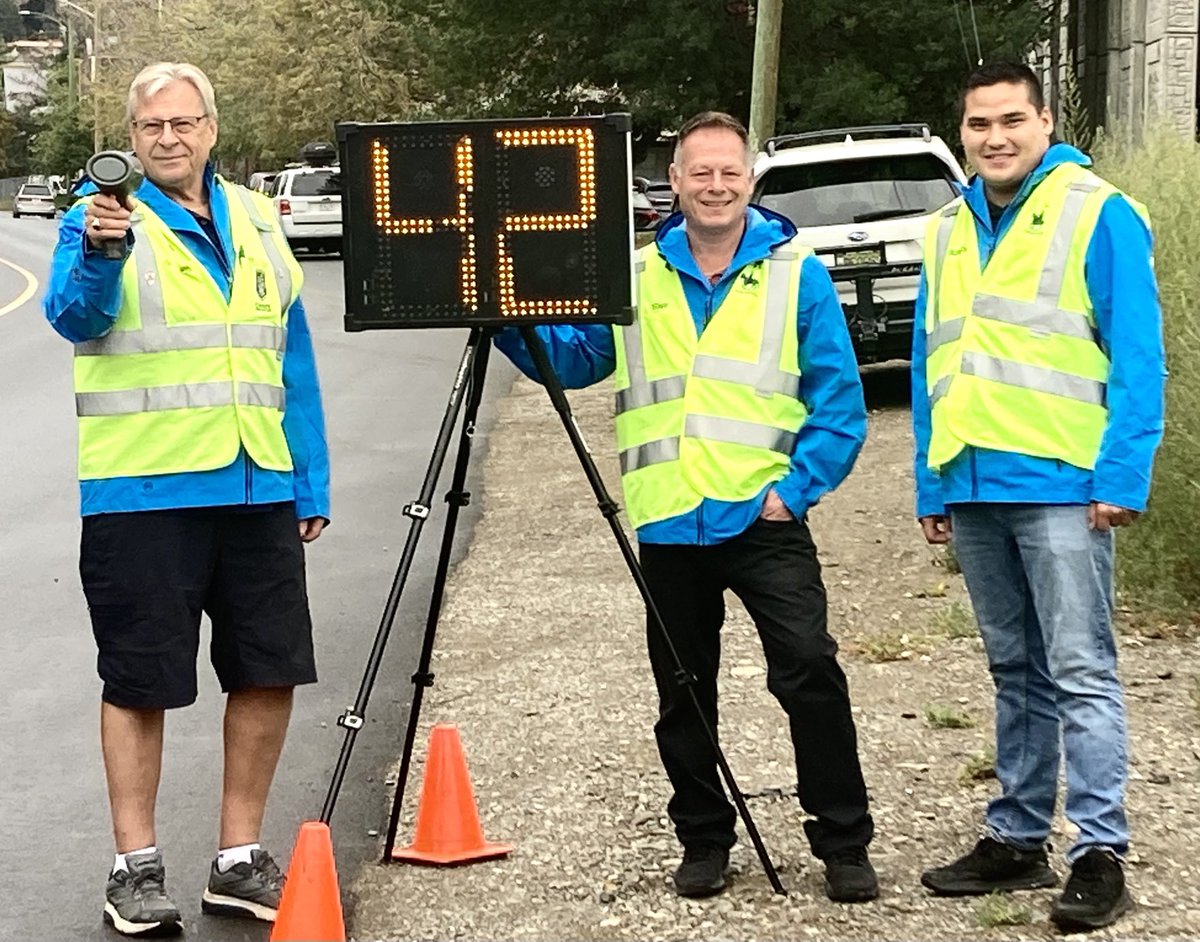 It’s called Kamloops Community Speedwatch! What’s your speed? #DriveSafeBC ⁦<a href="/KamloopsRCMP/">Kamloops RCMP</a>⁩ ⁦<a href="/cityofkamloops/">City of Kamloops</a>⁩ ⁦<a href="/icbc/">ICBC</a>⁩