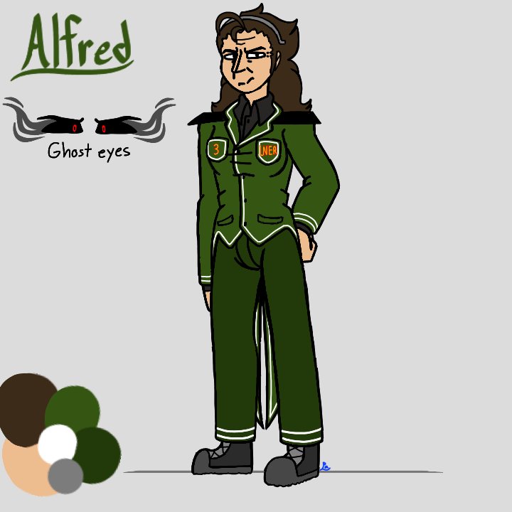 projects_013's tweet photo. Finally got done with Sodors most goofiest ghosts and their reference sheets (also because its spooky season so why not draw them its their month after all) #TTTE #ThomasTheTankEngine #Alfred #Godred #Timothy #ArtistOnTwitter https://t.co/RhbAzNjukG