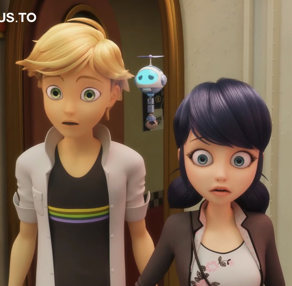 Marinette and Adrien when they see Shadybug and Claw Noir 😅🤯

#MiraculousParisSpecial #MiraculousWorld #MiraculousLadybug #Adrienette #mlbtwt