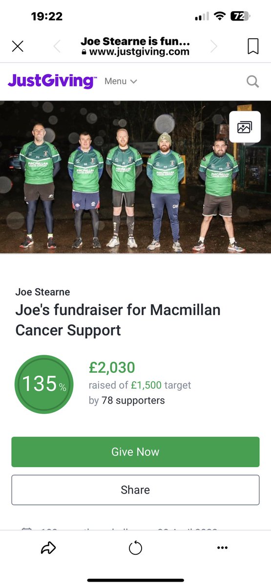 JoeStearne's tweet photo. Out here running for the greater good raising money for @macmillancancer 61st marathon completed since may this year the count down to 100 marathons is full steam ahead! @BudgySmuggler @BBCLookNorth @ITV @TheRFL @runnersworlduk @runforall @PandCExpress https://t.co/aaNAOTHbQY