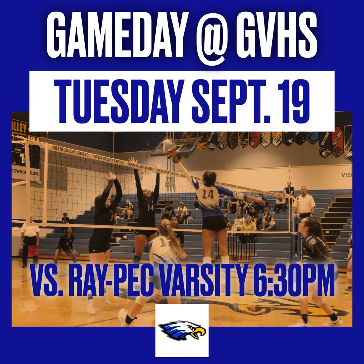Grain Valley Volleyball tweet media