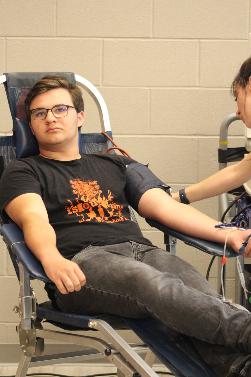 Some highlights from the first blood drive of the 2023-2023 school year