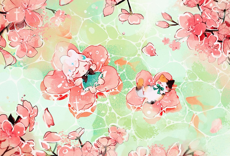 califlair's tweet photo. oh to be a tiny sprite floating on a cherry blossom 🌸 https://t.co/iZeL6JiEPn