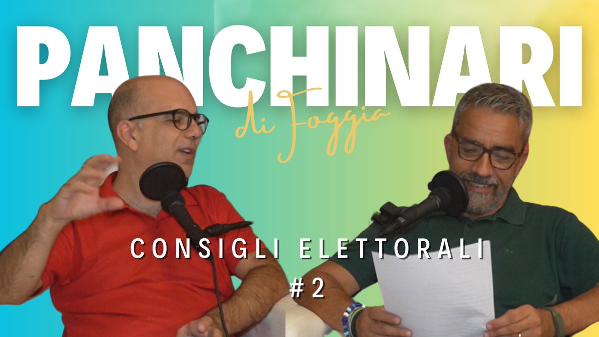FoggiaCittaAper's tweet photo. #Satira Le elezioni si avvicinano, ma perchè con tutti i problemi che ci sono i  candidati pensano alle donne? Per non parlare del voto disgiunto che pare una cosa del Fantacalcio...  - Il video dei I Panchinari di #Foggia https://t.co/ZhCuzDq894 https://t.co/g5uvCCpzjV