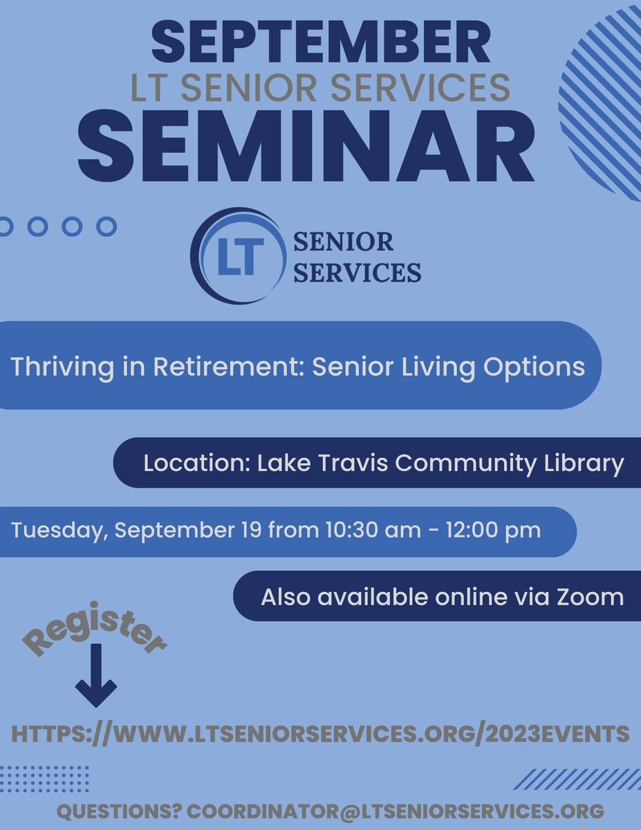 LT Senior Services tweet media