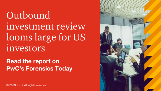 Investments by US firms in semiconductors, quantum technology and AI sectors of designated “countries of concern” will face a new review process for national security risks. Find out how to help prepare for compliance. pwc.to/455sgWI