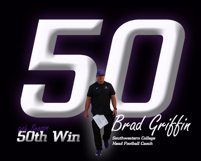 Congratulations to Builder head football coach Brad Griffin on his 50th career victory in his 9th season after defeatingTabor College 20-10.

#builders #thejinxison