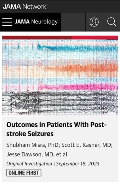 nkmishramd's tweet photo. Poststroke epilepsy is associated with poor outcomes. This research is important. Join us in this global effort. #ipserc #epilepsy #epilepsyawareness #stroke #strokesurvivor @Yale @YaleMed @YaleIMed @yalelibrary @YaleNeurons @JAMANeuro Weblink: https://t.co/kZj46ih0m8 https://t.co/0qhsj90OMk