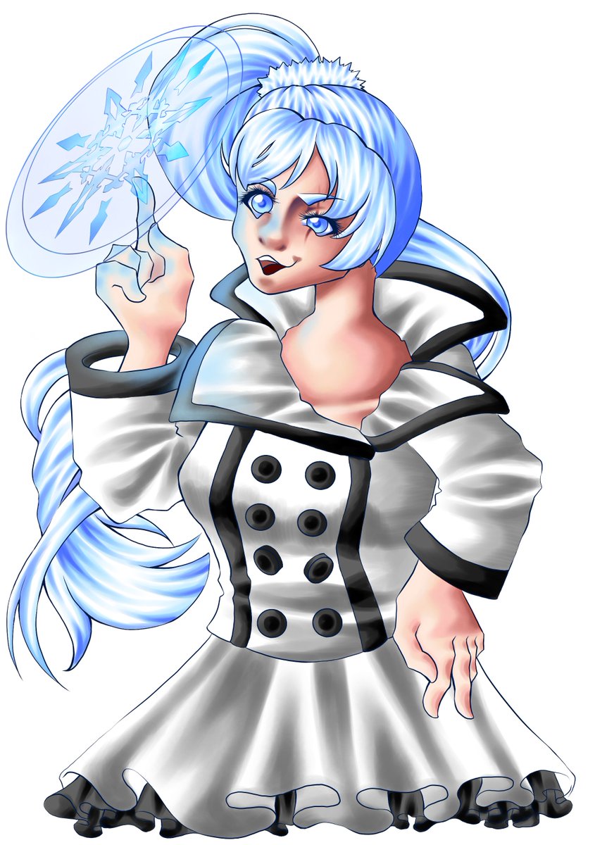das_ley's tweet photo. And here's our IceQueen <3

Ich find's immernoch derbe sad wie diese wundervollen Outfits aus Volume 2 nur ein einziges mal genutzt werden dabei sind sie teilweiße weiterhion eine der besten Designs QwQ

#RWBY #RWBYfanart #WeissSchnee #LeysArt #Medibang #illustration https://t.co/xi5jfoP2Ep