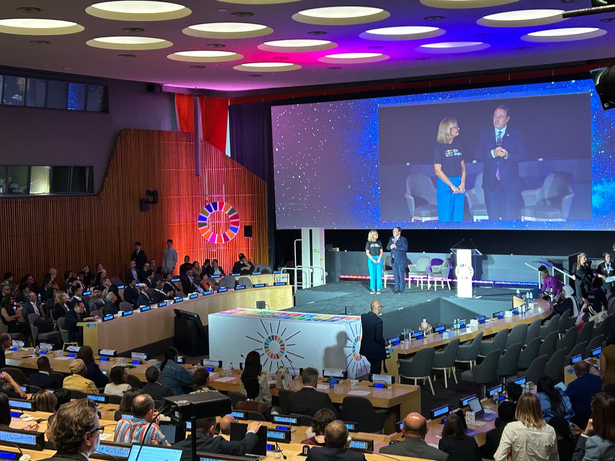 “The SDGs are our hope, dreams, rights and expectations for the future. Happy to be at UN General Assembly High Level Week 2023 on how to deliver! <a href="/Sida/">Sida</a> @SDGsummit <a href="/SwedenUN/">SwedenUN 🇸🇪</a>