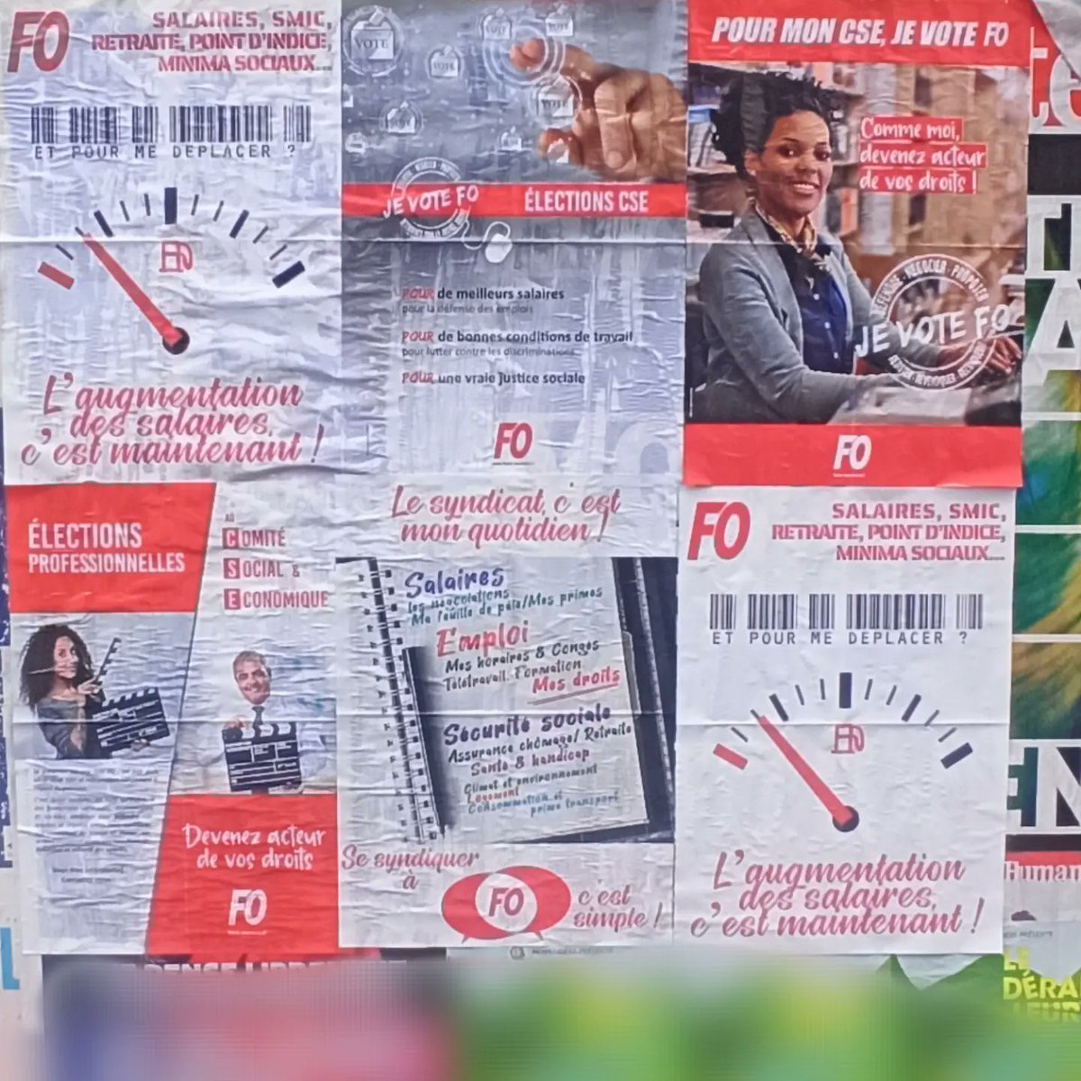 Campagne d'affichage sur les panneaux de la ville !