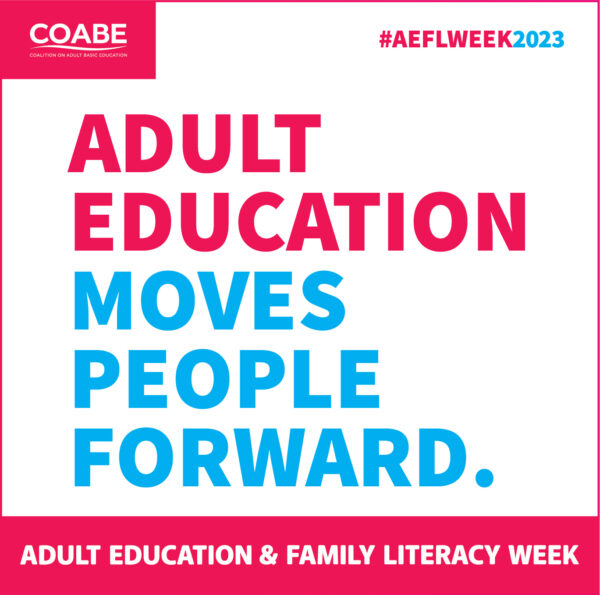 Did you know? Most federally funded adult education programs provide digital literacy services while providing literacy, numeracy, citizenship, and workforce readiness skills!#WorkforceDevelopment #AdultEdu #COABE #EducateAndElevate #AEFLWeek2023