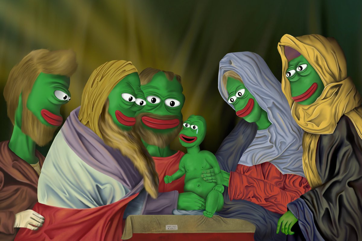 Once upon the time #BabyPepe was born